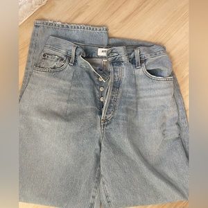 AGOLDE Dax Upsized Mid-Rise Jeans